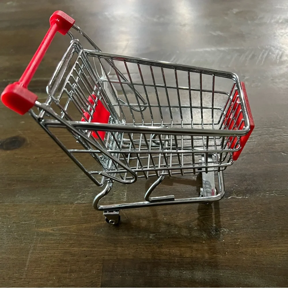 Miniature shopping cart for doll or Barbie NEW 2 available